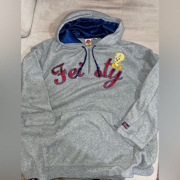 Vintage Looney Tunes Tweety "Feisty" Pullover - Picture 6 of 6